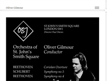 Tablet Screenshot of olivergilmour.com